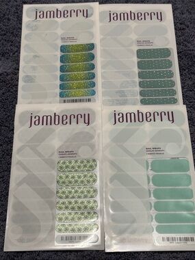 Brand New Jamberry Nail Wraps set of 4